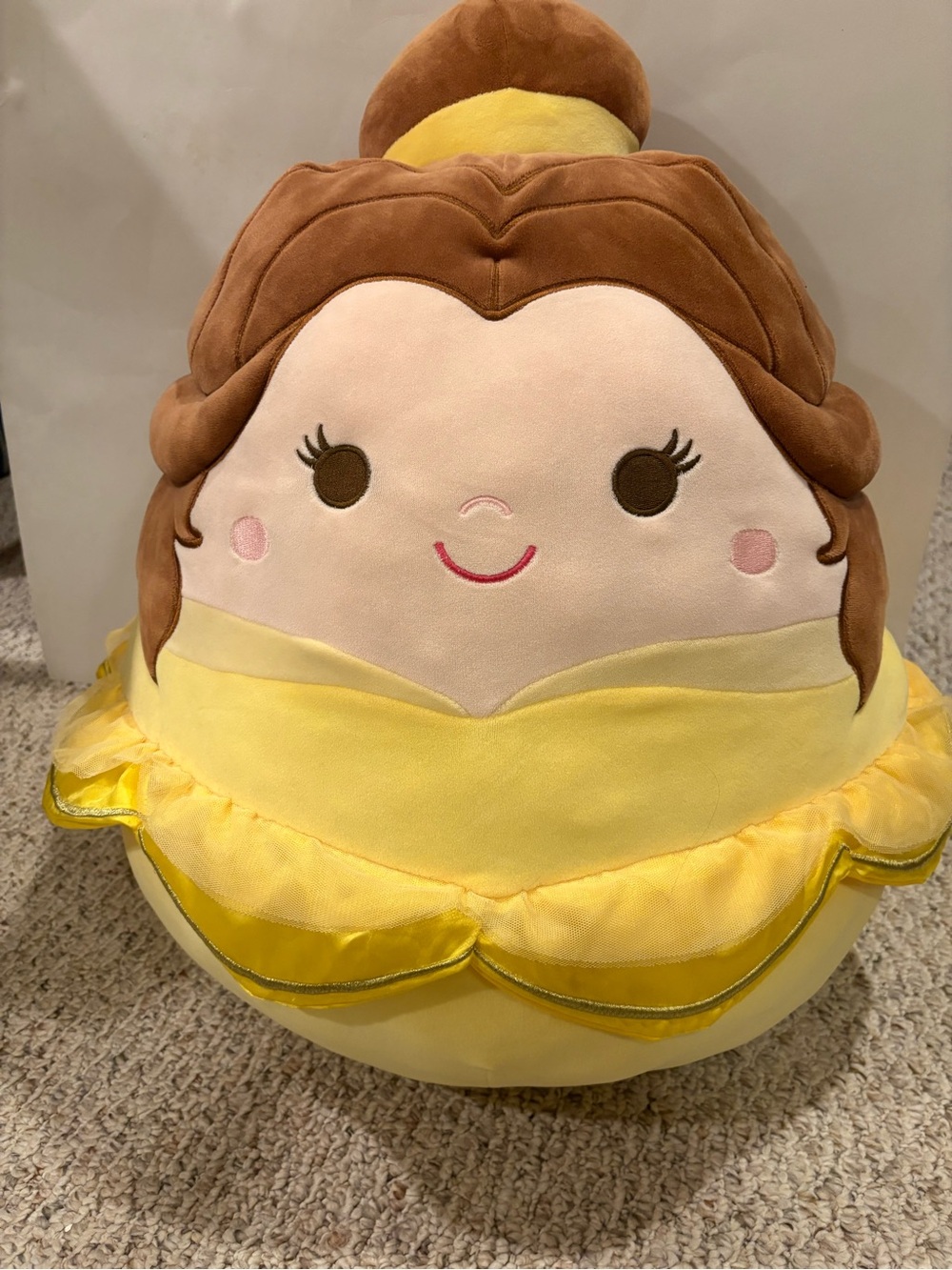 Large Disney Squishmellow Belle Stuffed Animal